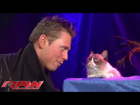 Grumpy Cat meets The Miz: Raw, November 17, 2014