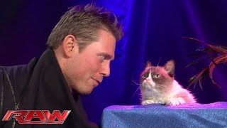 Grumpy Cat meets The Miz: Raw, November 17, 2014