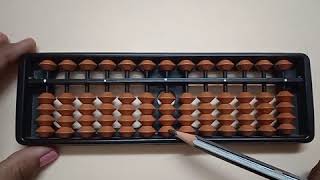 How to know the bead's value on Abacus?