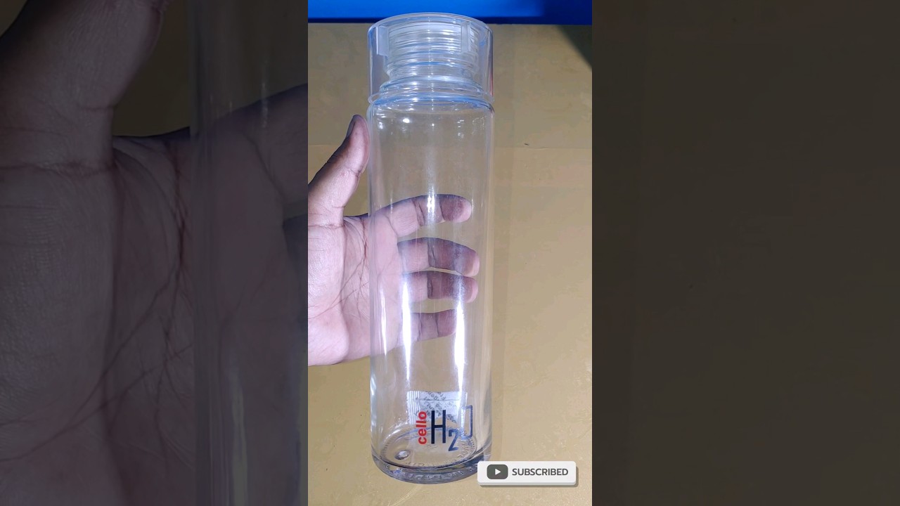 Cello H2O Glass water bottle 