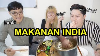 CHALLENGE!! Nonton cara buat makanan India sambil makan BUCHIMGAE!