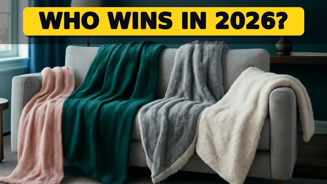 Top 5 Best Comfy Throws and Blankets 2026 - Ultimate Softness for Cozy Nights