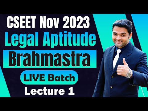 FREE CSEET Legal Aptitude Brahmastra Revision for Nov 2023 