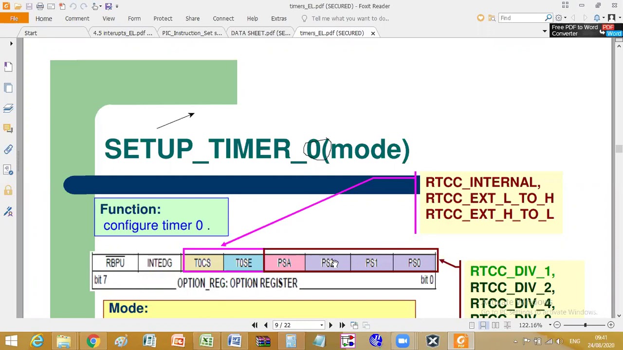 Timers part 3 - YouTube