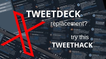 Tweetdeck replacement? Try this hack!