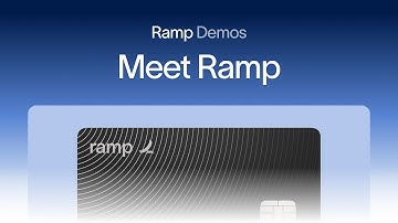 Meet Ramp: The finance automation platform that saves you time & money
