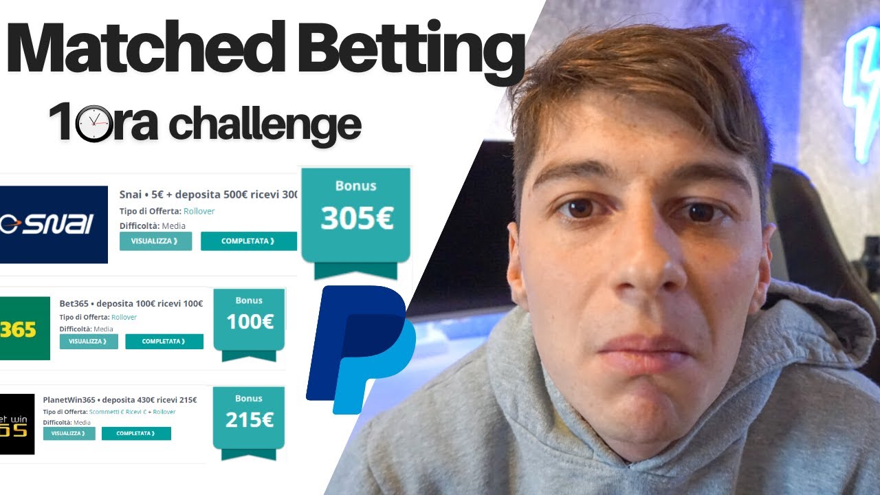 Ho provato per un'ora il Matched Betting (Quanto ho Guadagnato)💰