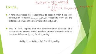 Random Variables & Processes 10