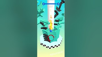 Stack ball Level 1 - 5 (by VOODOO) Gameplay Walkthrough (Android & iOS) #Shorts