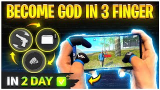 How To Play 3 Finger Claw In Free Fire 🔥| Shift From 2 To 3 Finger Easily | Become God In 3 Finger