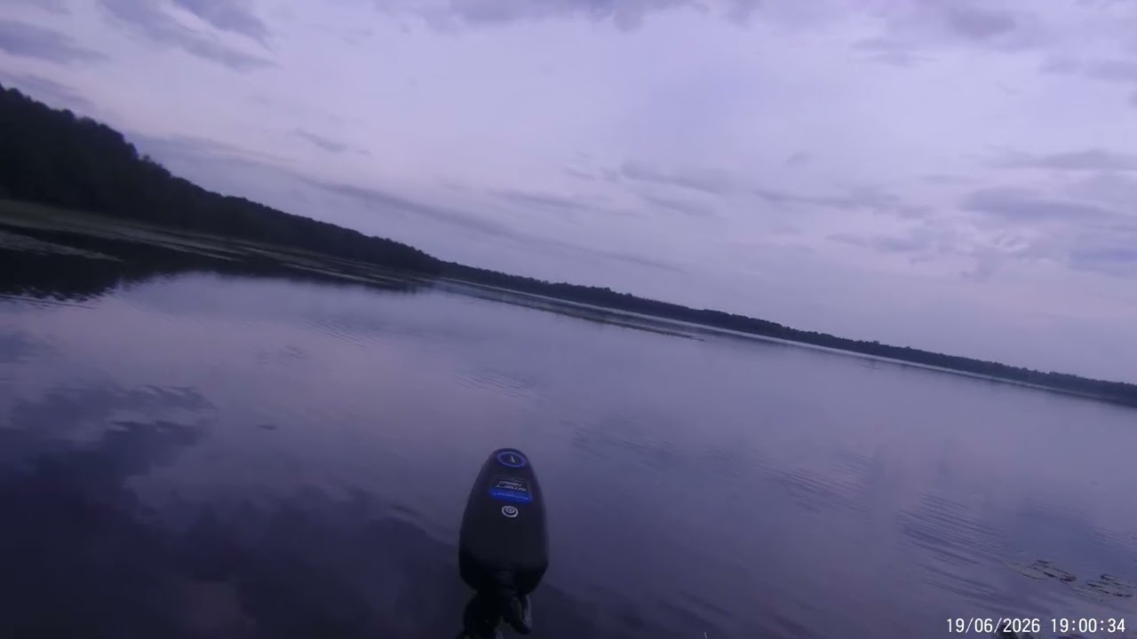 Bass fishing with TKW in Sun dolphin 8 in June 2026.
