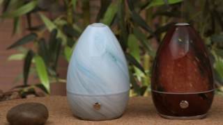 SpaRoom Serenity Handblown Glass Ultrasonic Diffuser