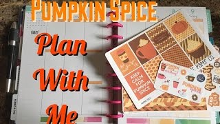 Plan With Me // Pumpkin Spice 