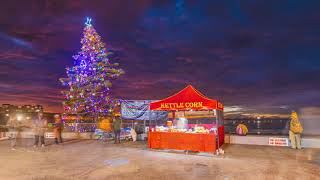 🌞 Merry Christmas Sunset Timelapse From Ocean Beach San Diego 🎄