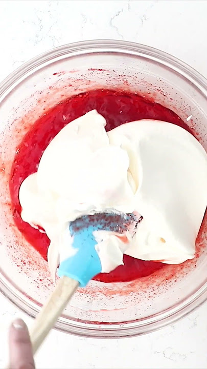 No Bake JELLO PIE Recipe #shorts