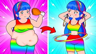 The Secret Life Of Princesses Princess Became Fat Full Story Hilarious Cartoon Animation