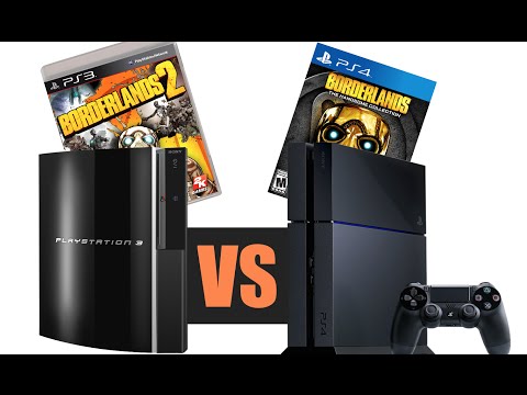 Borderlands: Handsome Collection | Graphical Comparison | Borderlands 2 PS3 vs Borderlands 2 PS4