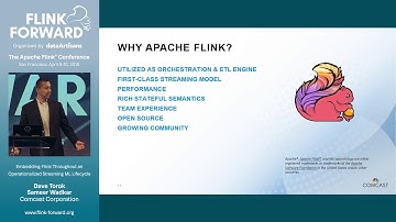 Embedding Flink Throughout an Operationalized Streaming ML Lifecycle - Dave Torok & Sameer Wadkar