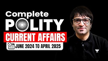 Conquer Prelims 2025: 1 Year Polity Current Affairs Marathon | UPSC FREE Crash Course| Sarmad Mehraj