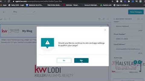 Blog Widget for KW Command Website