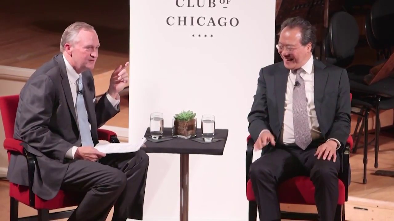 Yo-Yo Ma, renowned Cellist, 5/10/17 - YouTube