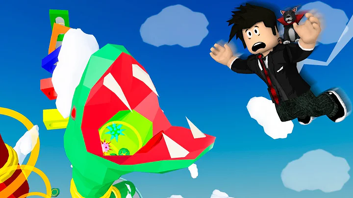 FALL INTO THE MOUTH OF THE GIANT SNAKE | Roblox - Rocket Ragdoll 🚀