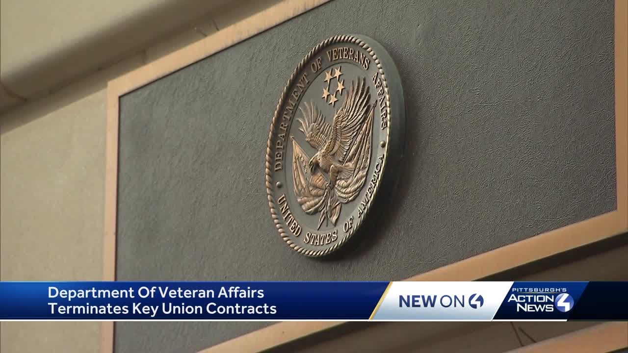 Department of Veteran Affairs terminates key union contracts