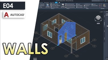 WALLS in AutoCAD Architecture 2023