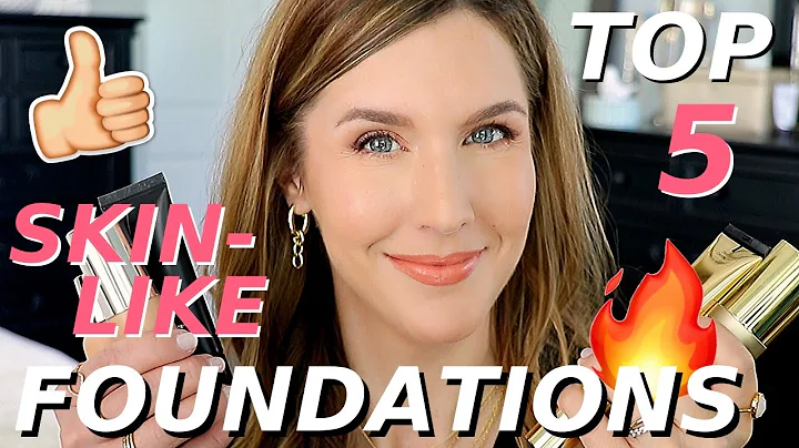 The BEST FOUNDATION THAT LOOKS LIKE SKIN | TOP 5 Skin-Like Foundations