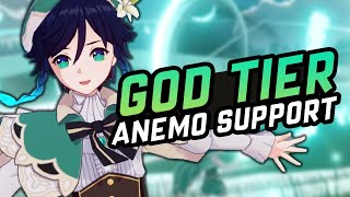 HE'S BROKEN! UPDATED Venti Support Build Guide [Best Artifacts, Weapons & Teams] - Genshin 3.1