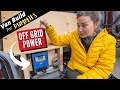 Off Grid Vanlife Power Set Up | Self Build Camper Van Conversion For Dummies Part 5