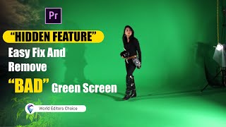 How to remove BAD GREEN SCREEN | Premiere pro cc Tutorial