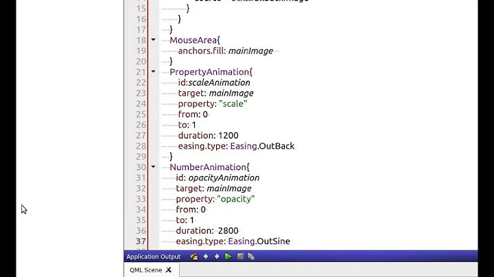 Qml Tutorials Part 24 || PropertyAnimation & Animation Control Methods