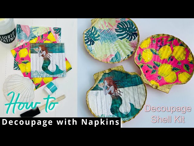 Our Can't-Miss Tip For Perfect Paper Napkin Decoupage!