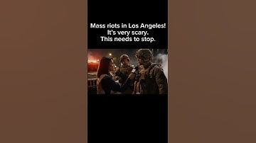 Thumbnail of Mass riots in Los Angeles! Riots and violence are never the answer#LosAngeles #Riots #Peace #Respect