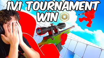 I Hosted a 1V1 Tournament In Roblox Rivals