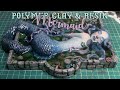 How I Make A Mermaid with Polymer Clay & Resin | Sculpture Time-Lapse
