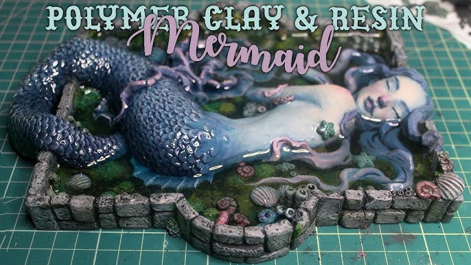 Sculpting Special Mermaid #mermay - Polymer clay Tutorial with Cosclay 