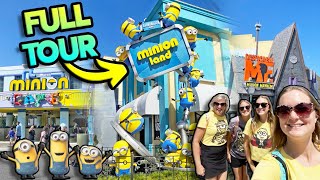 Ultimate Tour of the NEW Minion Land in Universal Studios Florida! by Megan Moves 275 views 7 months ago 12 minutes, 41 seconds