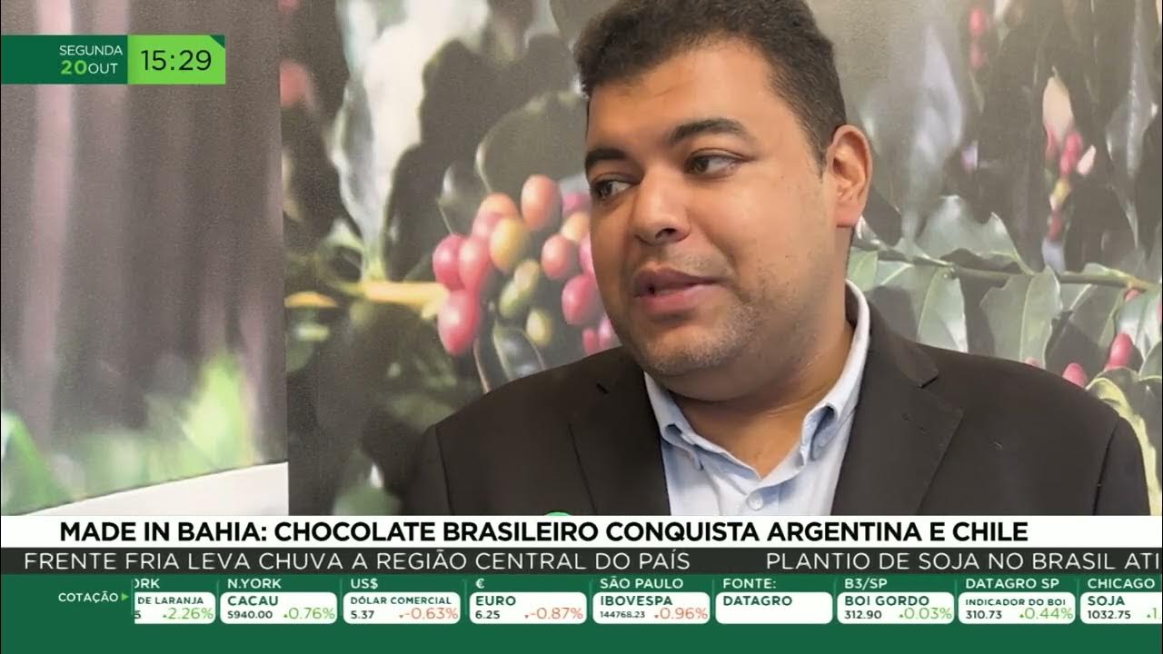 Made in Bahia: Chocolate brasileiro conquista Argentina e Chile