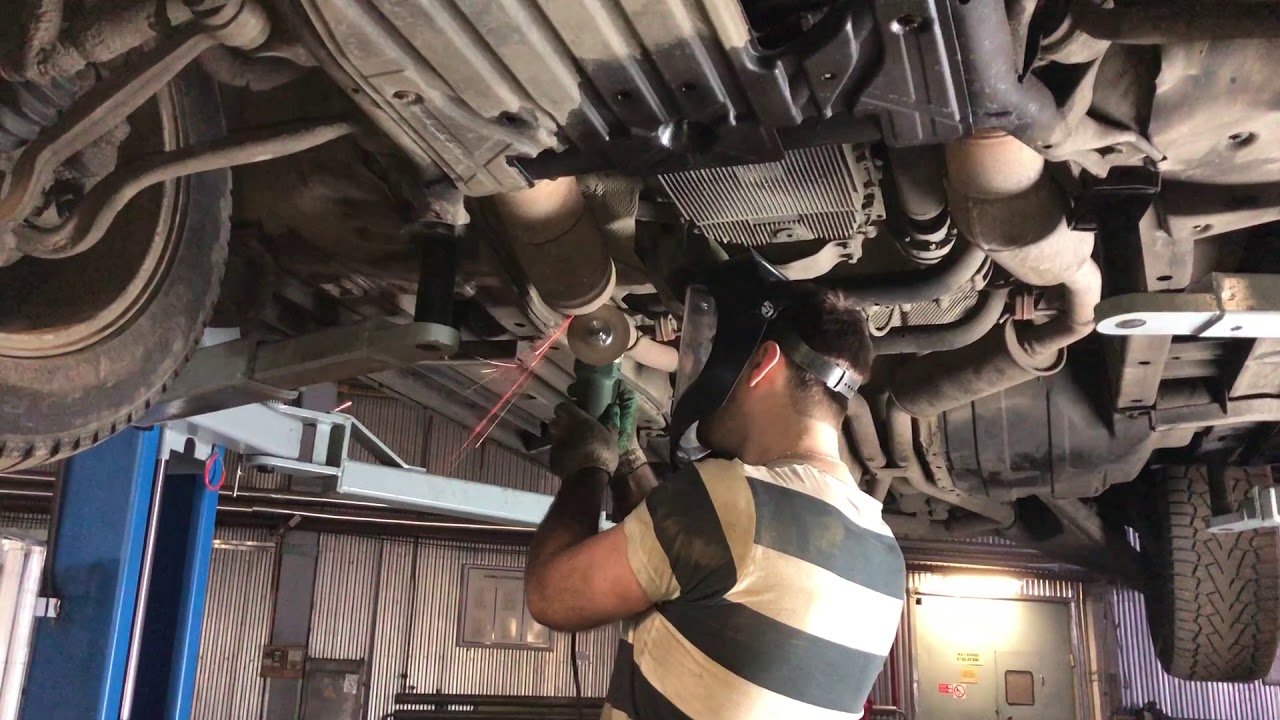 Необходимо самоочистка фильтра выхлопной системы range rover