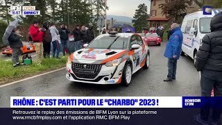 Cest parti pour la 75e édition du rallye Rhône-Charbonnières 
