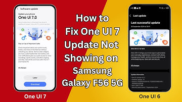 How To Fix One UI 7 Update Not Showing On Samsung Galaxy F56 5G - Easy Solution!