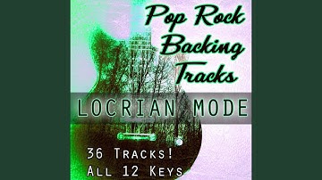 Rock Guitar Backing Track - C Locrian Mode