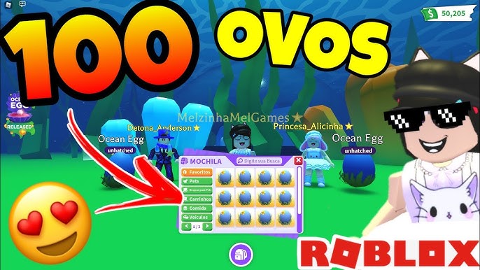 🌊 OVO OCEANO 🐙 A LENDA se Torna REAL no Adopt Me (Roblox) 