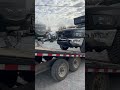 Loading a Wrecked Ram 2500 with a Camper Top #ram #ram2500