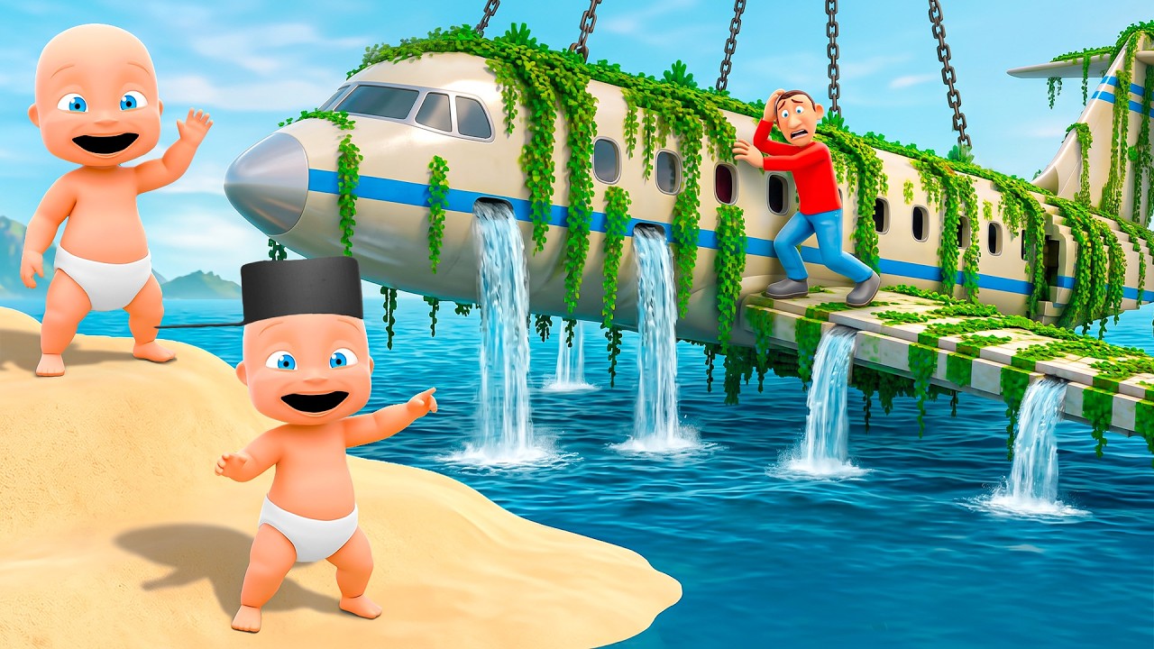 We Found an ABANDONED PLANE in Who’s Your Daddy!
