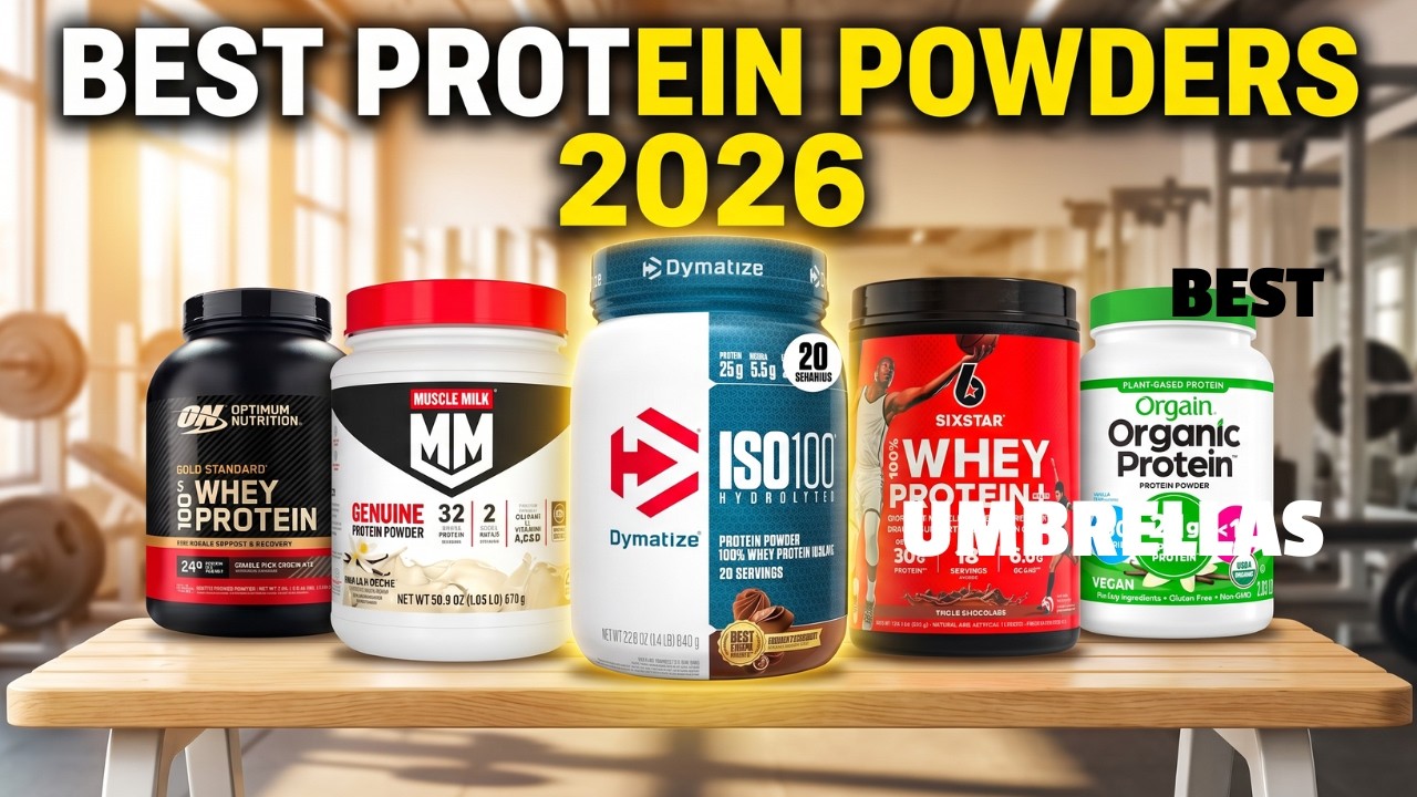 Best Protein Powders 2026 - Top 5 Picks for Muscle Growth & Recovery ...