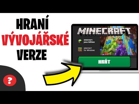 Jak HRÁT VÝVOJÁŘSKÉ VERZE MINECRAFTU | Návod | MINECRAFT / PC