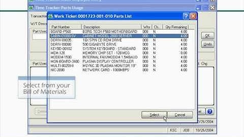 JobOps Costing and Tracking Module [Demo]